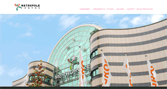 Desktop Screenshot of metropolecentre.ch