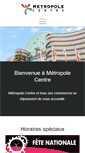 Mobile Screenshot of metropolecentre.ch